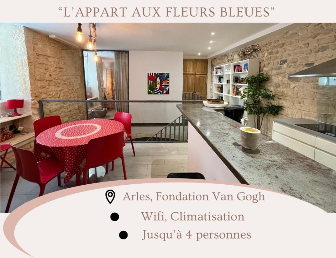 "Appart Aux Fleurs Bleus" Arles Fondation Van Gogh Exterior photo